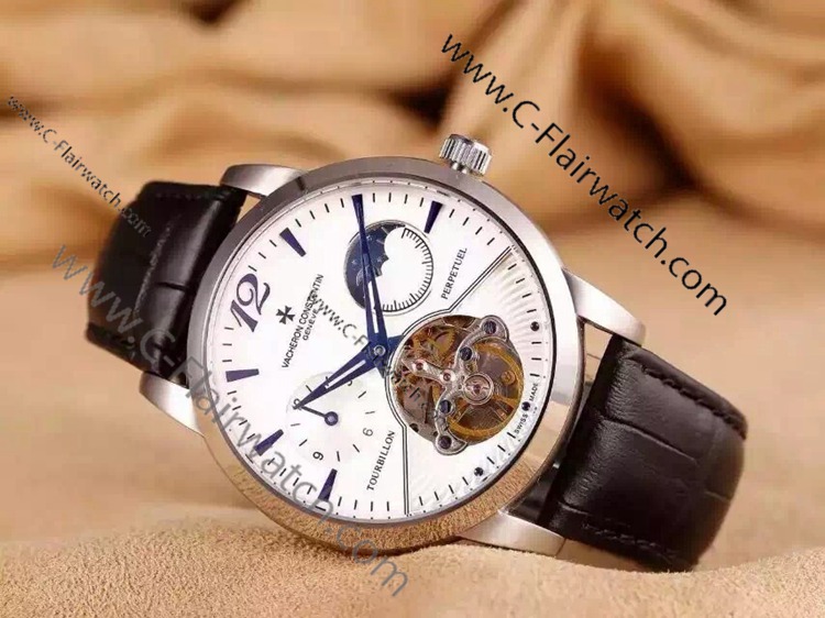 Vacheron Constantin Replica Watch Tourbillon SS White Vacheron Constantin Replica Watch Tourbillon SS White
